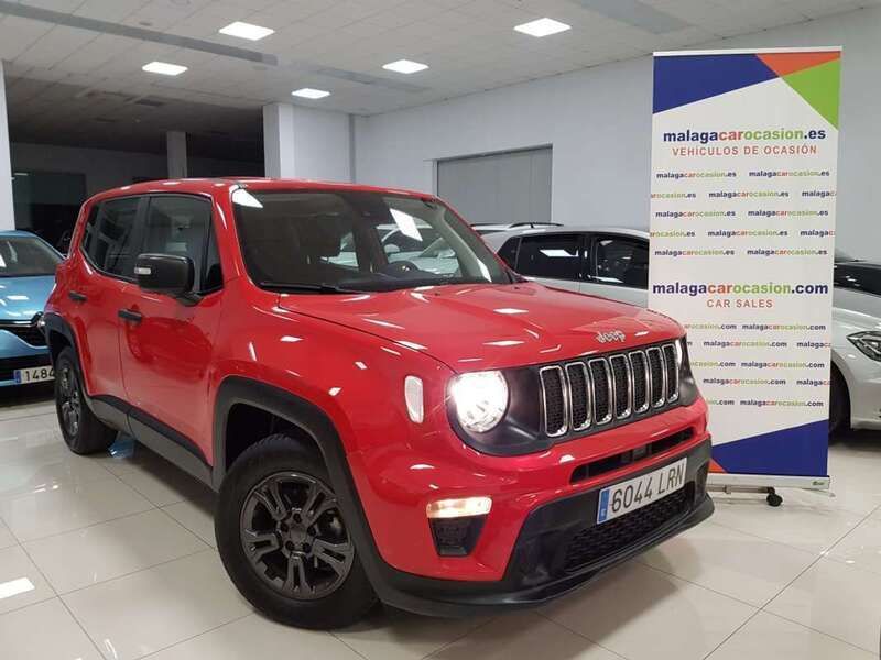 Rojo Usado 2021 Jeep Renegade Sport SUV | 15.065 € (Buen precio) - Imagen 1/4