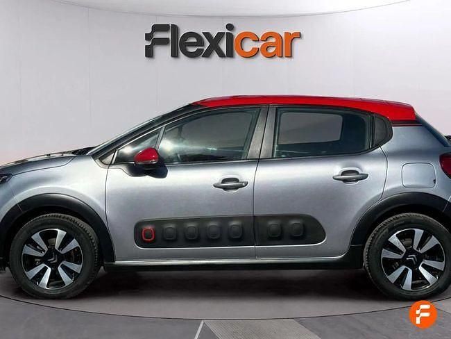Usado Citroën C3 Feel 82 CV (60 kW) 2018 Gris Utilitario