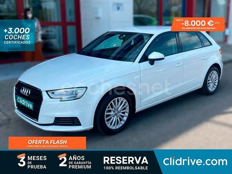 Blanco Usado 2016 Audi A3 Ambiente Berlina | 14.990 € (Buen precio) - Imagen 1/4