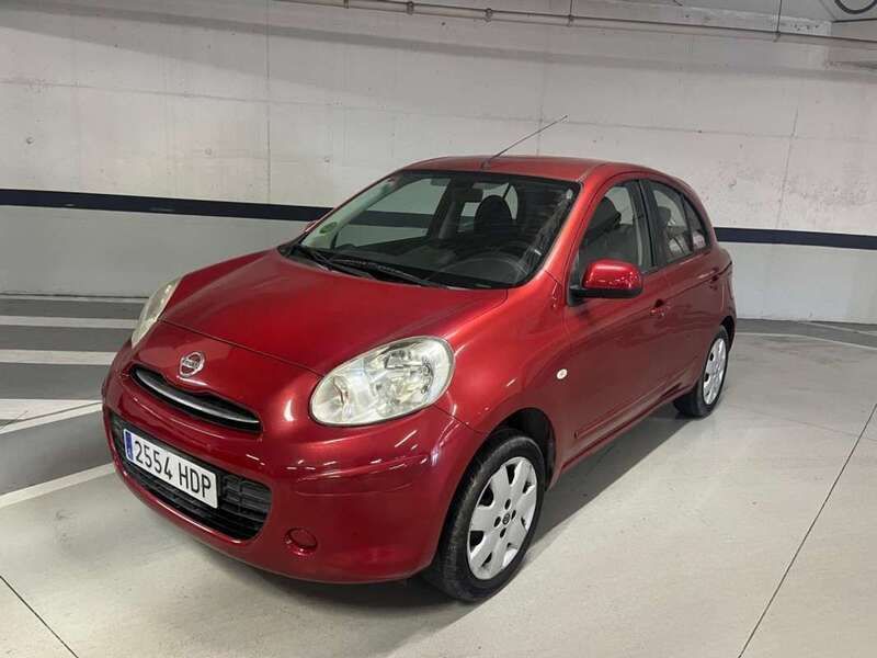 Rojo Usado 2011 Nissan Micra Acenta Utilitario | 4999 € (Precio justo) - Imagen 1/4