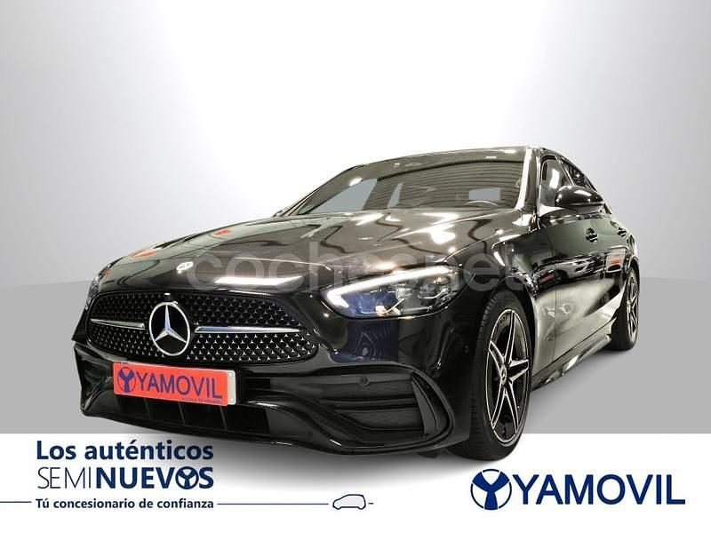 Negro Usado 2022 Mercedes C220 Berlina | 37.250 € (Buen precio) - Imagen 1/4