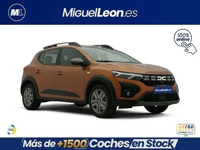Usado Dacia Sandero Essentiel 91 CV (66 kW) 2023 Naranja Berlina