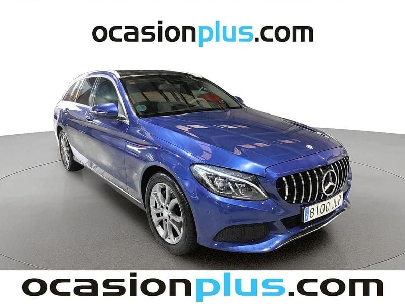 Usado Mercedes C250 Avantgarde 211 CV (155 kW) 2016 Azul Familiar