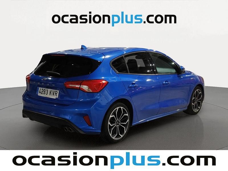 Usado Ford Focus ST-Line 125 CV (91 kW) 2019 Azul Utilitario