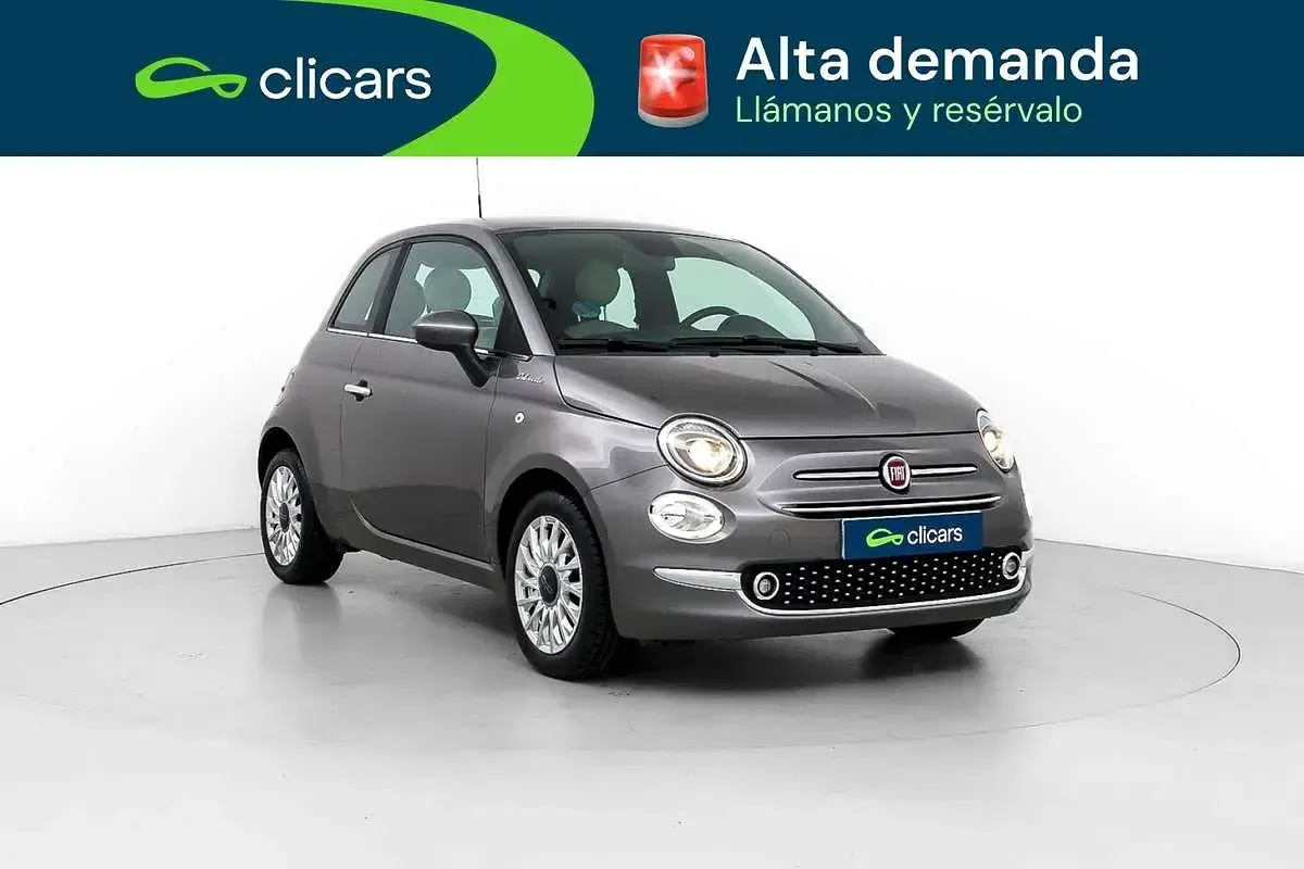 Usado Fiat 500 Dolcevita 71 CV (52 kW) 2022 Gris Utilitario