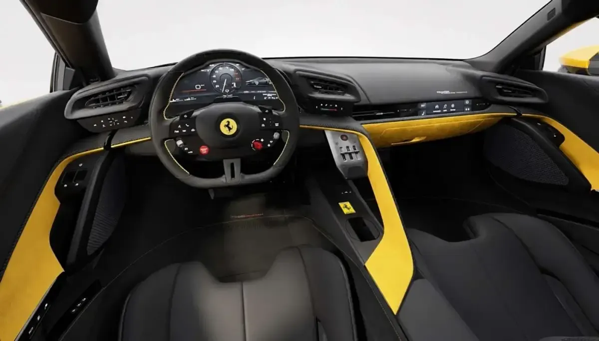 Nuevo Ferrari Testarossa 1050 CV (772 kW) 2026 Amarillo Coupe