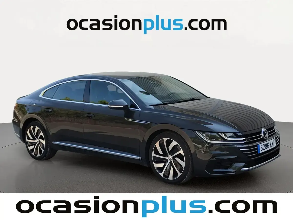 Usado VW Arteon R-line 150 CV (110 kW) 2018 Gris Utilitario