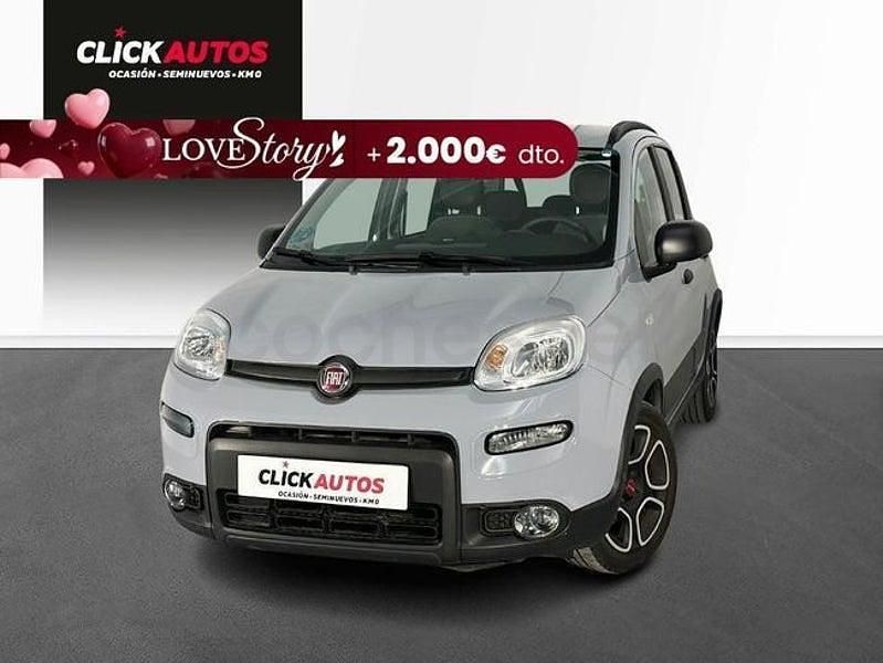 Gris Usado 2022 Fiat Panda City Life Utilitario | 9200 € (Precio justo) - Imagen 1/4