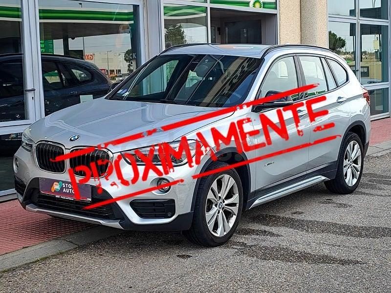 Usado BMW X1 Sport Line 136 CV (100 kW) 2016 Gris / plata SUV