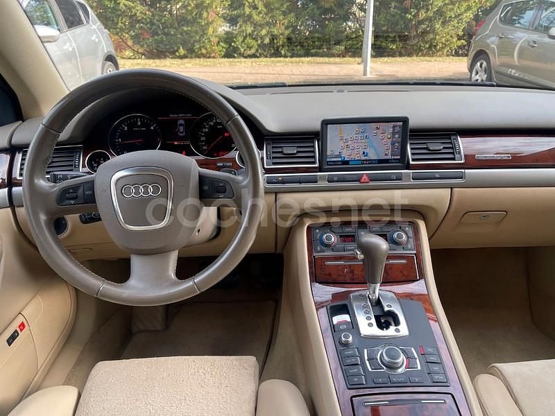Usado Audi A8 233 CV (171 kW) 2007 Azul Berlina