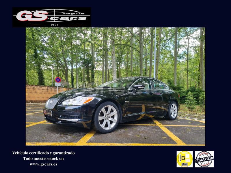 Negro Usado 2010 Jaguar XF Luxury Berlina | 9990 € (Buen precio) - Imagen 1/4