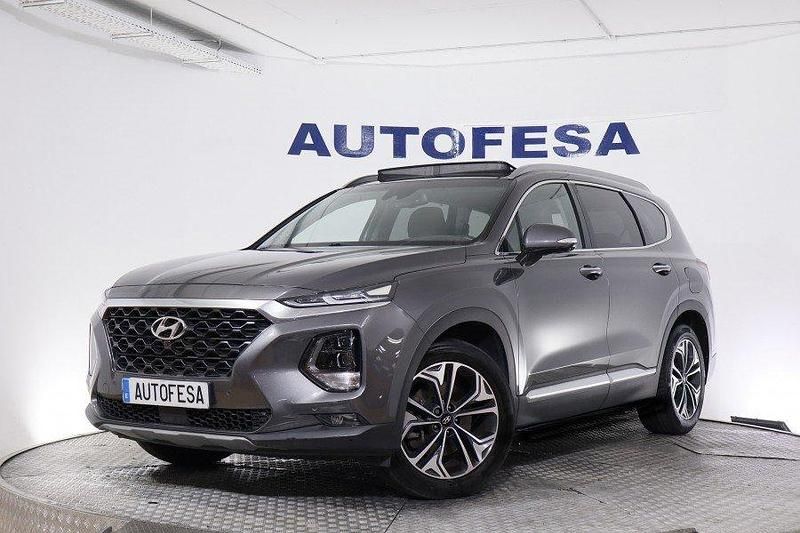 Gris Usado 2019 Hyundai Santa Fe Style SUV | 29.650 € - Imagen 1/4