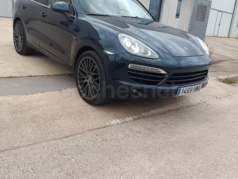 Usado Porsche Cayenne 262 CV (192 kW) 2015 Azul SUV