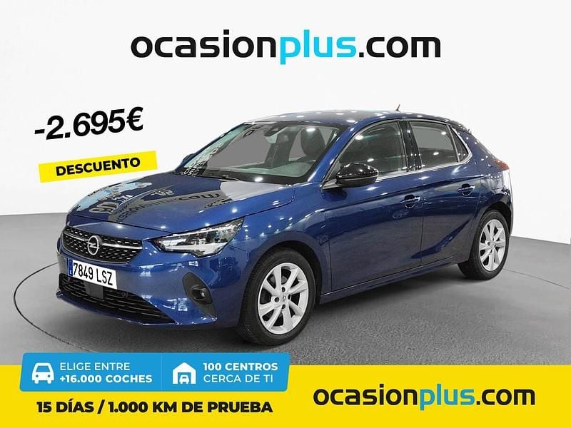 Azul Usado 2021 Opel Corsa Elegance Berlina | 11.500 € (Precio justo) - Imagen 1/4