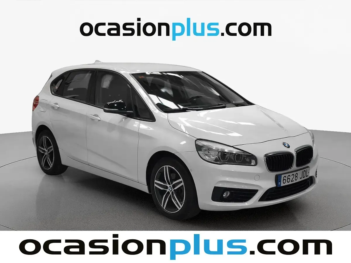 Usado BMW 216 Active Tourer 116 CV (85 kW) 2015 Blanco Monovolumen