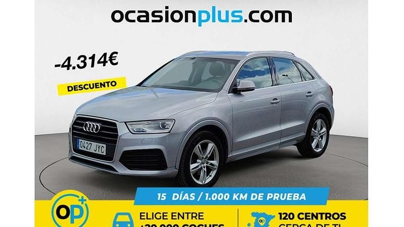 Usado Audi Q3 Design 179 CV (131 kW) 2017 Plateado SUV