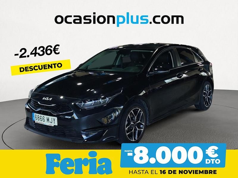 Negro Usado 2023 Kia Ceed Berlina | 20.200 € (Un poco caro) - Imagen 1/4