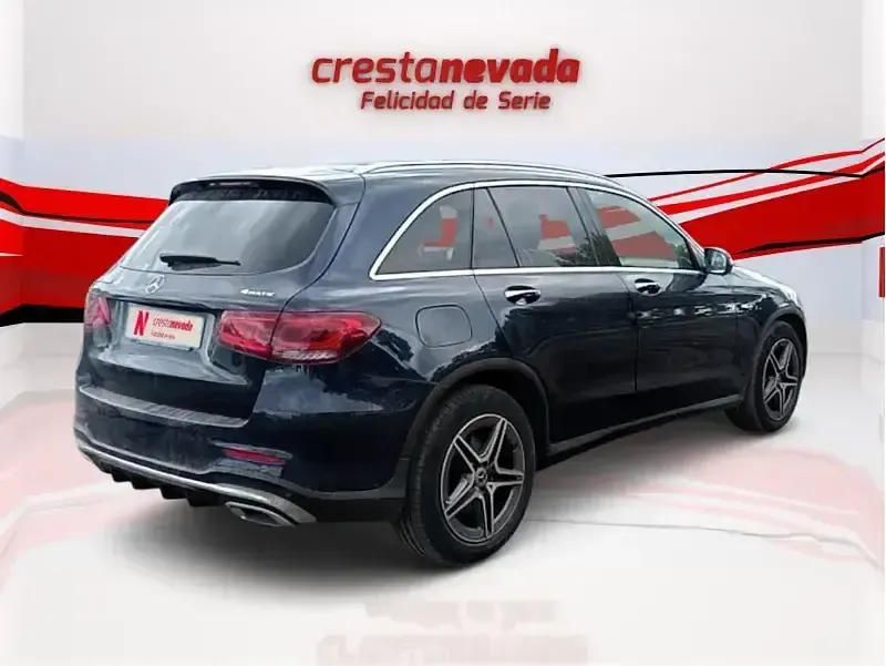 Usado Mercedes GLC300 245 CV (180 kW) 2022 Azul SUV