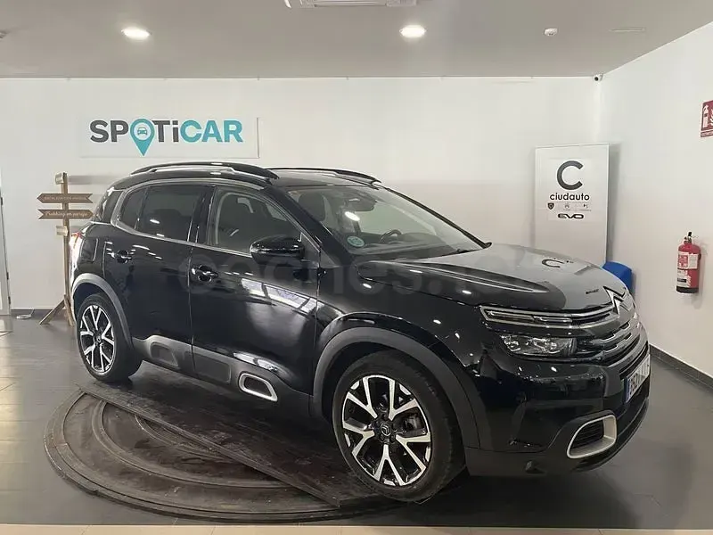 Usado Citroën C5 Aircross PureTech 181 CV (133 kW) 2019 Negro SUV
