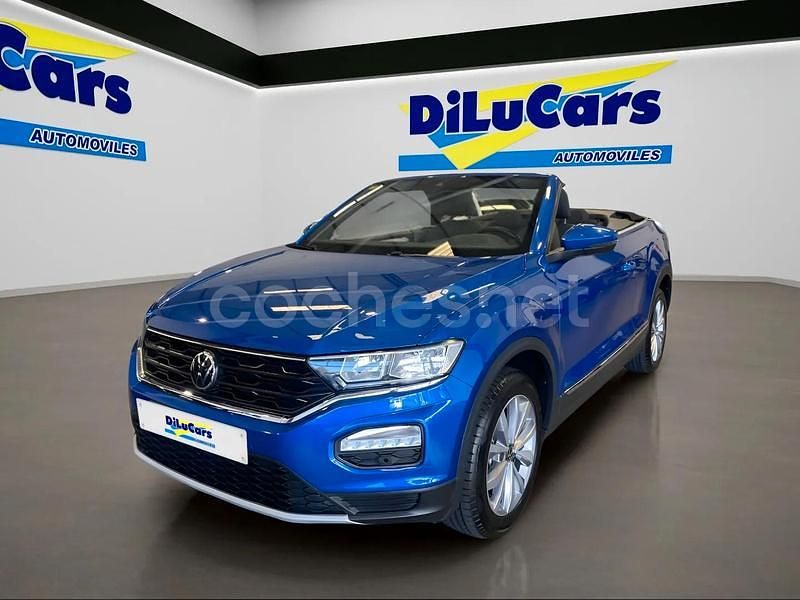 Usado VW T-Roc 115 CV (84 kW) 2020 Azul SUV