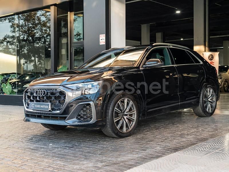 Usado Audi Q8 S-Line 340 CV (250 kW) 2025 Negro SUV