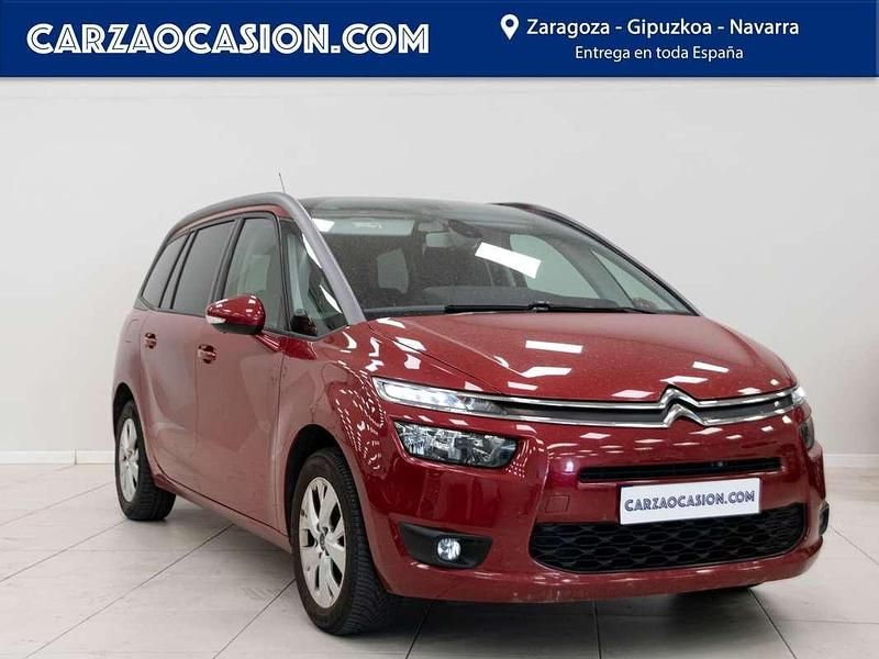 Rojo Usado 2015 Citroën C4 Picasso Feel Monovolumen | 9500 € (Precio justo) - Imagen 1/4