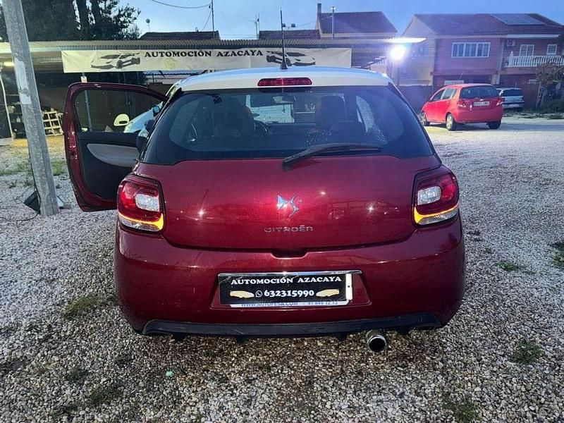 Usado Citroën DS3 95 HP (69 kW) 2012 Vermelho Citadino