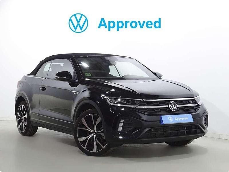 Negro Usado 2025 VW T-Roc Cabriolet R-line Descapotable | 41.900 € (Buen precio) - Imagen 1/4