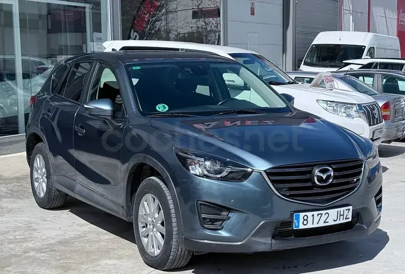 Usado Mazda CX-5 Luxury 150 CV (110 kW) 2015 Azul SUV
