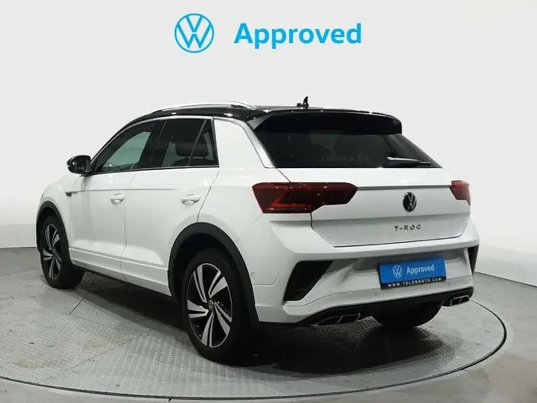 Usado VW T-Roc R-line 150 CV (110 kW) 2023 Blanco SUV