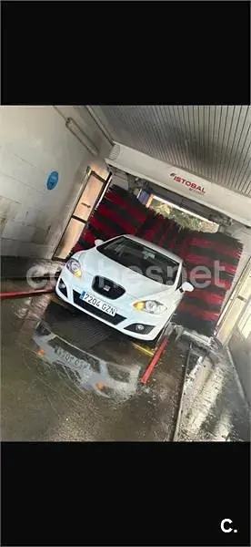 Usado Seat Leon Style 105 CV (77 kW) 2010 Blanco Utilitario