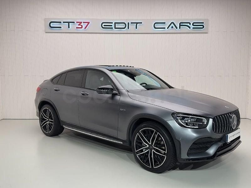 Usado Mercedes GLC43 AMG AMG 390 CV (286 kW) 2021 Gris / plata Coupe