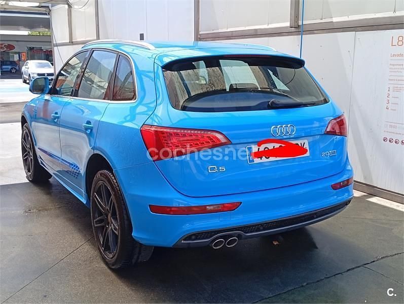 Begagnad Audi Q5 170 HK (125 kW) 2009 Blå SUV