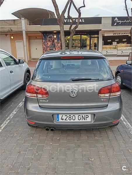 Usado VW Golf VI Sport 160 CV (117 kW) 2009 Gris / plata Utilitario