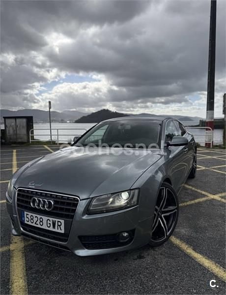 Usado Audi A5 Sportback S-Line 177 CV (130 kW) 2010 Gris / plata Utilitario