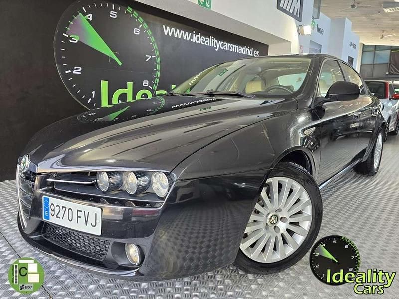 Negro Usado 2007 Alfa Romeo 159 Ti Berlina | 11.980 € (Un poco caro) - Imagen 1/4