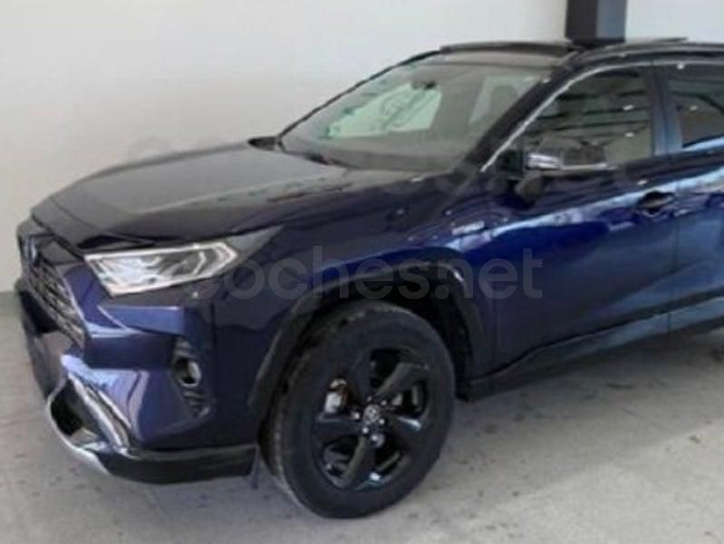 Usado Toyota RAV4 Hybrid 218 CV (160 kW) 2019 Azul SUV
