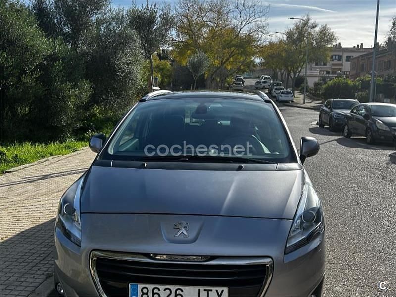 Azul Usado 2016 Peugeot 5008 Allure Monovolumen | 10.500 € (Precio justo) - Imagen 1/4