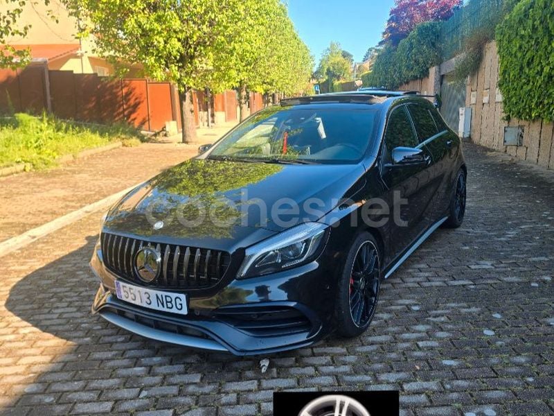 Negro Usado 2017 Mercedes A45 AMG Berlina | 31.000 € (Precio justo) - Imagen 1/4