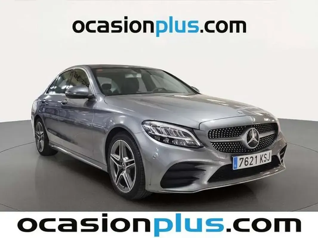 Używany Mercedes C200 AMG 184 KM (135 kW) 2018 Szary Sedan/Limuzyna