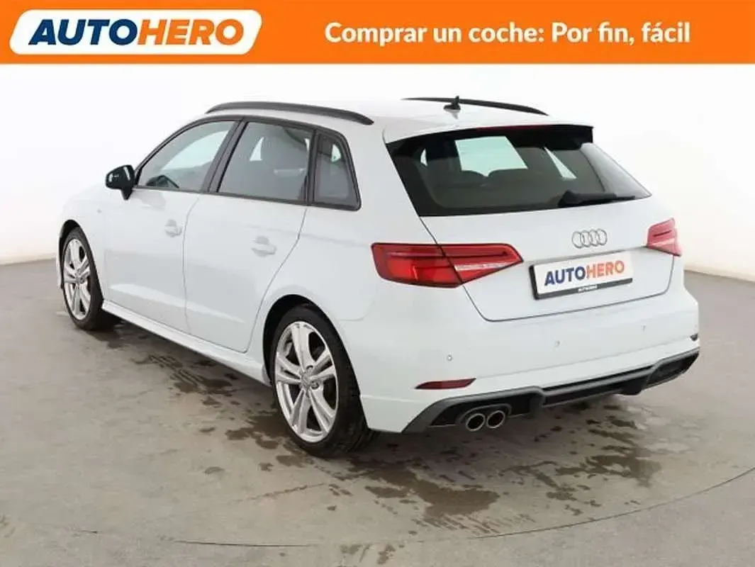 Używany Audi A3 S-Line 150 KM (110 kW) 2020 Biały Sedan/Limuzyna