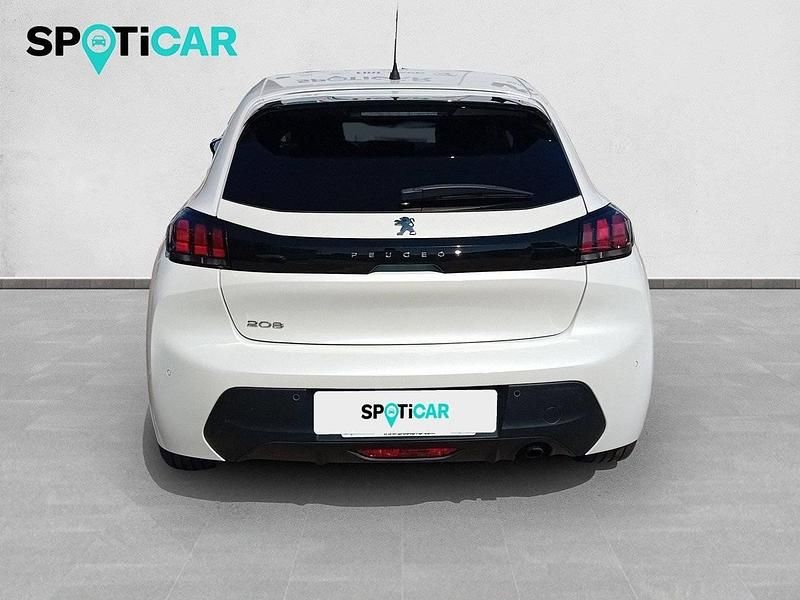 Usado Peugeot 208 Style 100 CV (73 kW) 2021 Blanco Utilitario