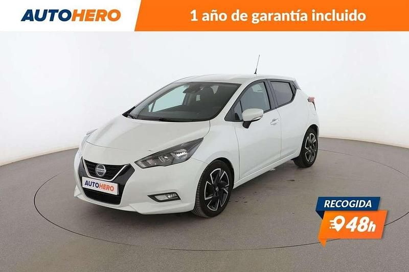 Blanco Usado 2021 Nissan Micra Acenta Utilitario | 14.475 € (Precio justo) - Imagen 1/3