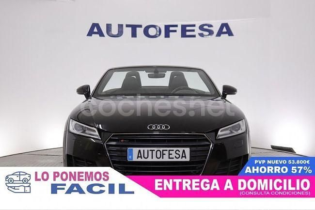 Usado Audi TT Roadster 184 CV (135 kW) 2016 Negro Descapotable