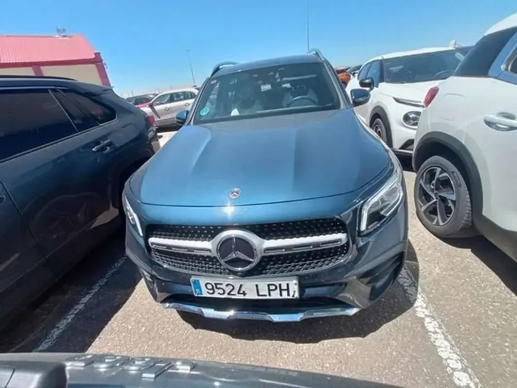 Usado Mercedes GLB200 150 CV (110 kW) 2021 Azul SUV