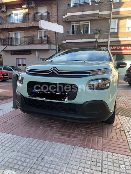 Usado Citroën C3 Live 82 CV (60 kW) 2019 Verde Utilitario
