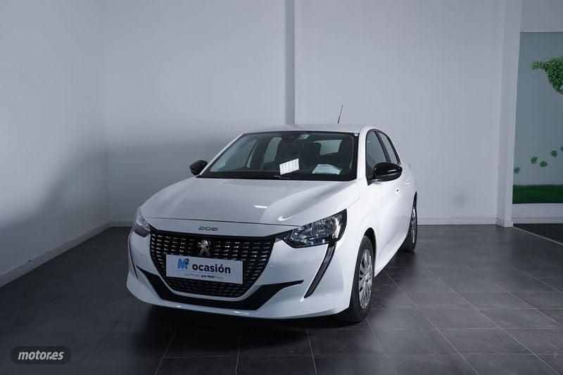 Blanco Usado 2022 Peugeot 208 Active Utilitario | 14.990 € (Precio justo) - Imagen 1/4