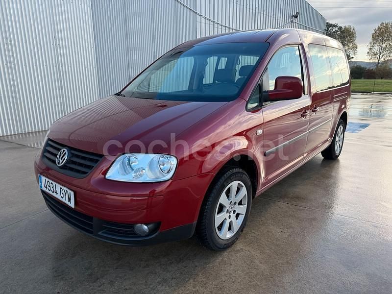 Granate Usado 2010 VW Caddy Comfortline Monovolumen | 12.990 € (Precio justo) - Imagen 1/4