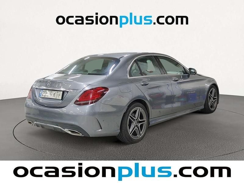 Usado Mercedes C200 AMG 184 CV (135 kW) 2019 Gris Berlina