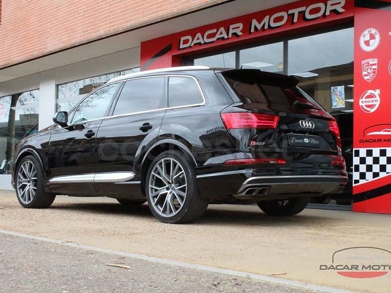 Usado Audi SQ7 S-Line 435 CV (319 kW) 2017 Negro SUV